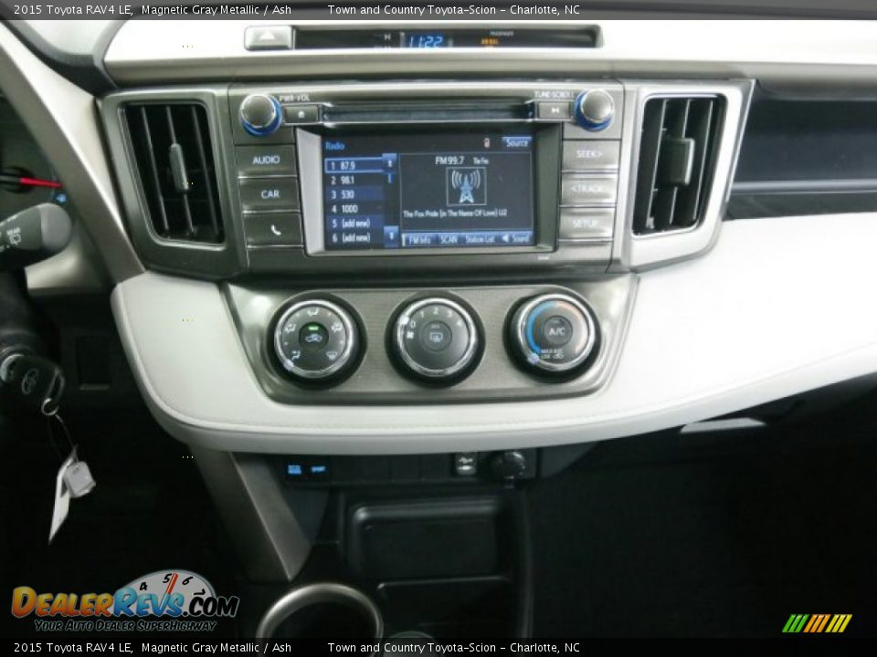 2015 Toyota RAV4 LE Magnetic Gray Metallic / Ash Photo #14
