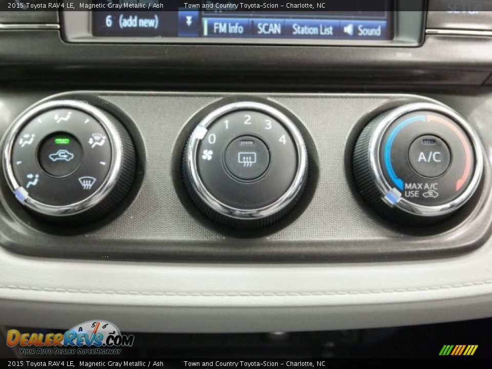 2015 Toyota RAV4 LE Magnetic Gray Metallic / Ash Photo #18