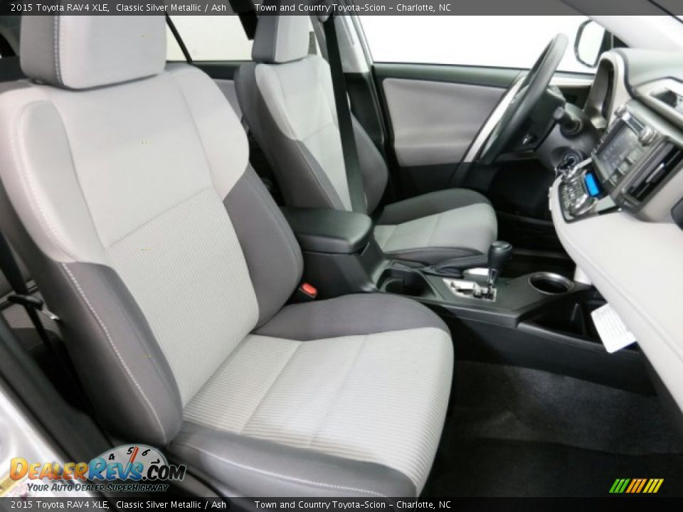 Front Seat of 2015 Toyota RAV4 XLE Photo #10