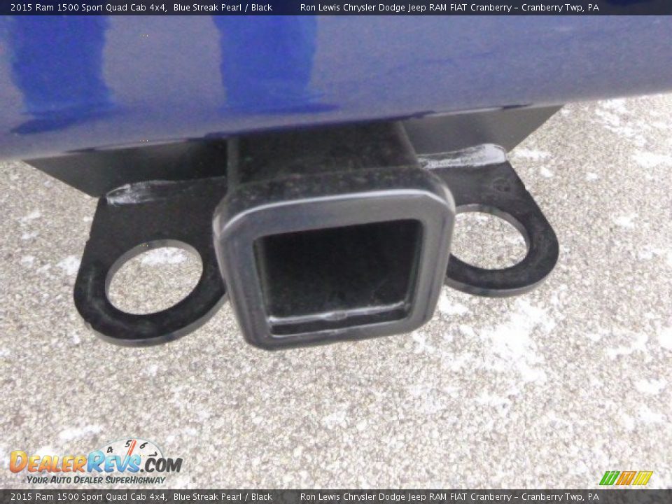 2015 Ram 1500 Sport Quad Cab 4x4 Blue Streak Pearl / Black Photo #5