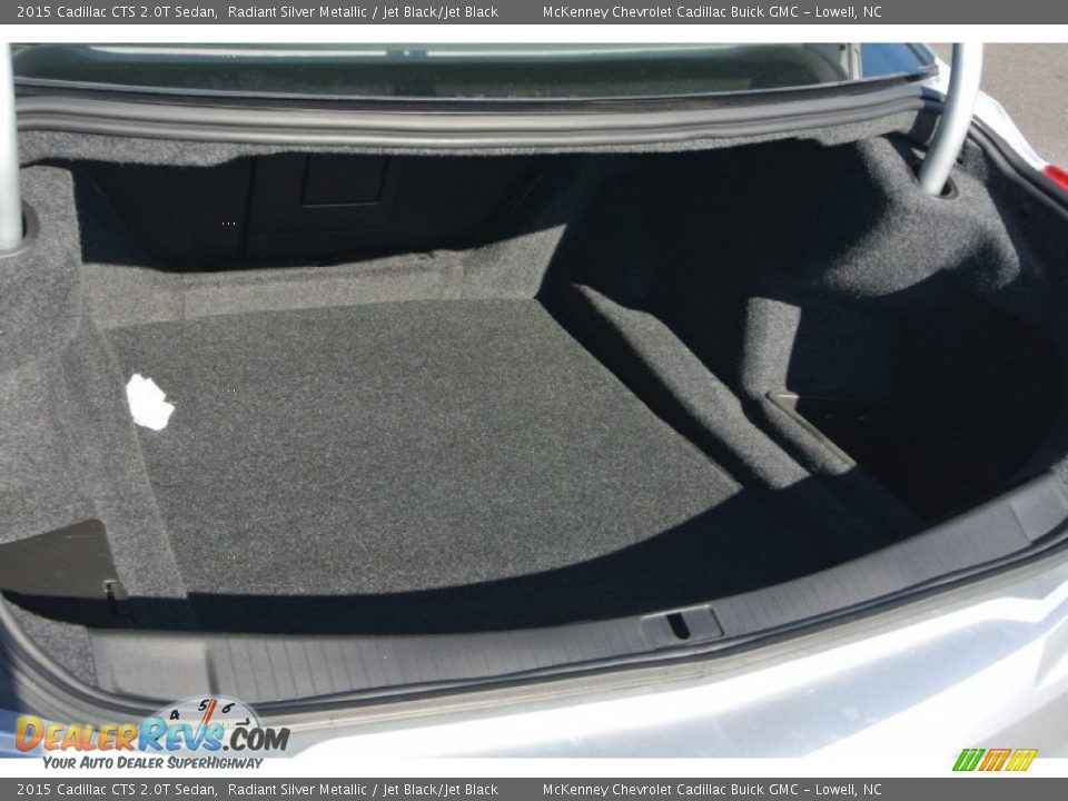 2015 Cadillac CTS 2.0T Sedan Radiant Silver Metallic / Jet Black/Jet Black Photo #17