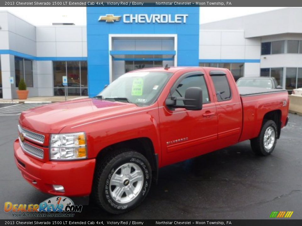 2013 Chevrolet Silverado 1500 LT Extended Cab 4x4 Victory Red / Ebony Photo #1