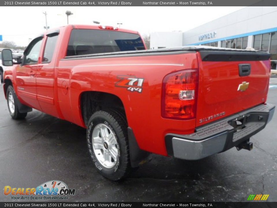 2013 Chevrolet Silverado 1500 LT Extended Cab 4x4 Victory Red / Ebony Photo #3