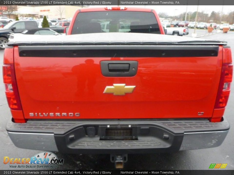 2013 Chevrolet Silverado 1500 LT Extended Cab 4x4 Victory Red / Ebony Photo #4