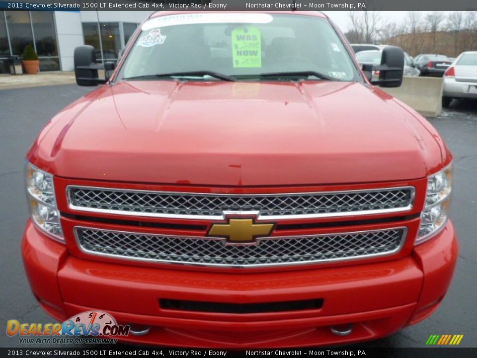 2013 Chevrolet Silverado 1500 LT Extended Cab 4x4 Victory Red / Ebony Photo #9