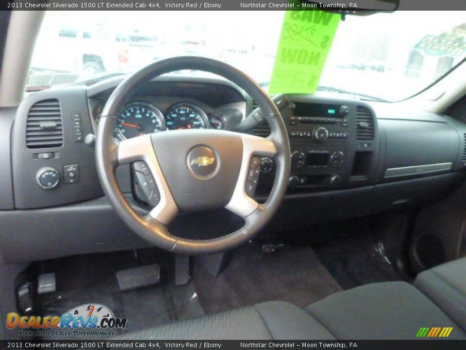 2013 Chevrolet Silverado 1500 LT Extended Cab 4x4 Victory Red / Ebony Photo #13