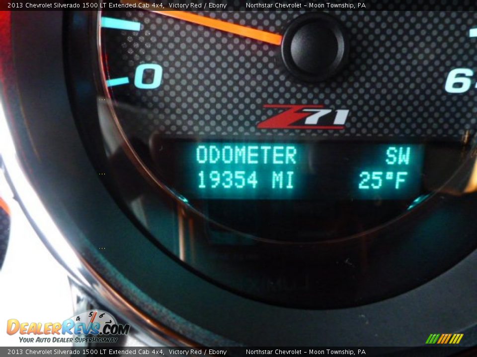 2013 Chevrolet Silverado 1500 LT Extended Cab 4x4 Victory Red / Ebony Photo #19