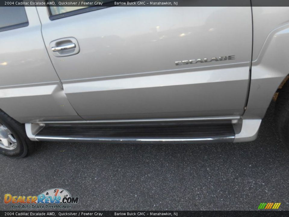 2004 Cadillac Escalade AWD Quicksilver / Pewter Gray Photo #8