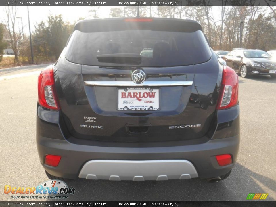 2014 Buick Encore Leather Carbon Black Metallic / Titanium Photo #3