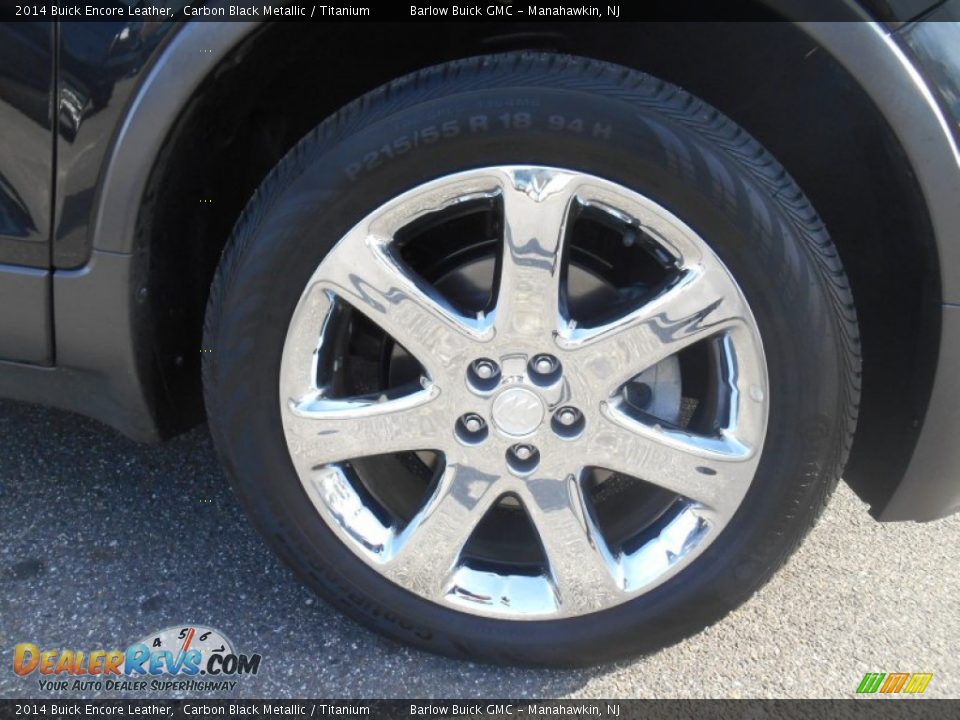 2014 Buick Encore Leather Carbon Black Metallic / Titanium Photo #10