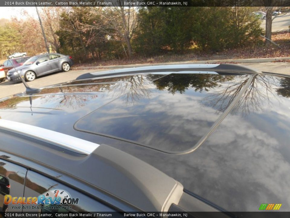 2014 Buick Encore Leather Carbon Black Metallic / Titanium Photo #11