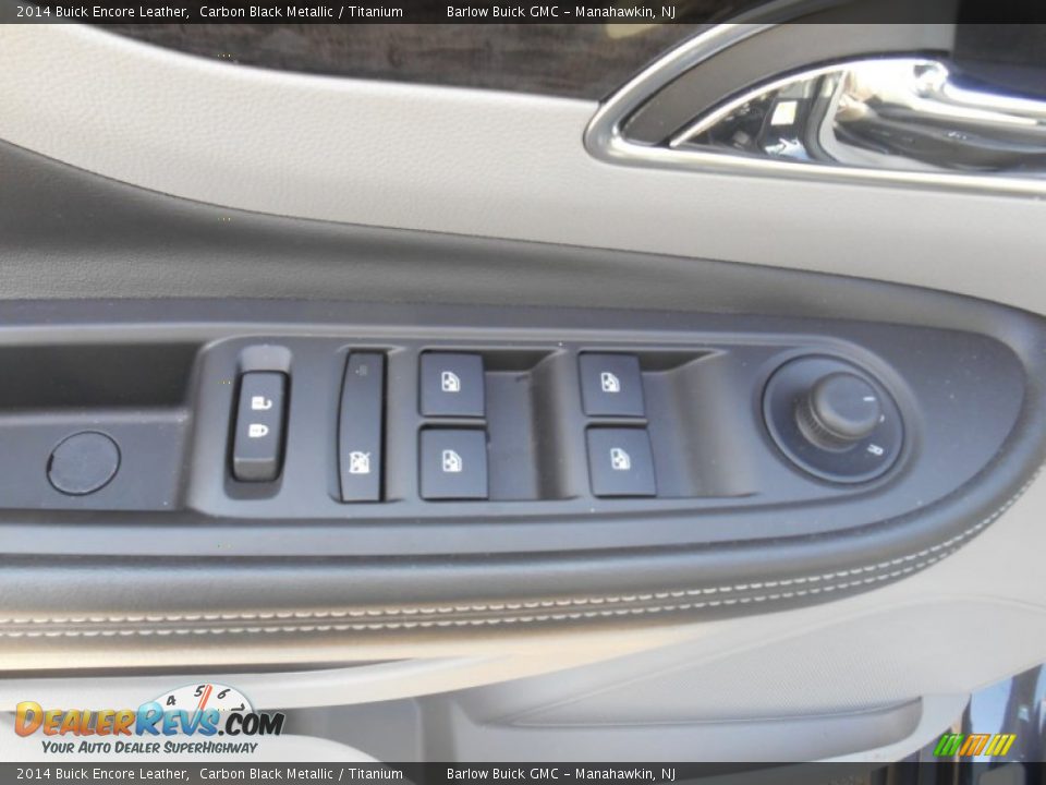 2014 Buick Encore Leather Carbon Black Metallic / Titanium Photo #12