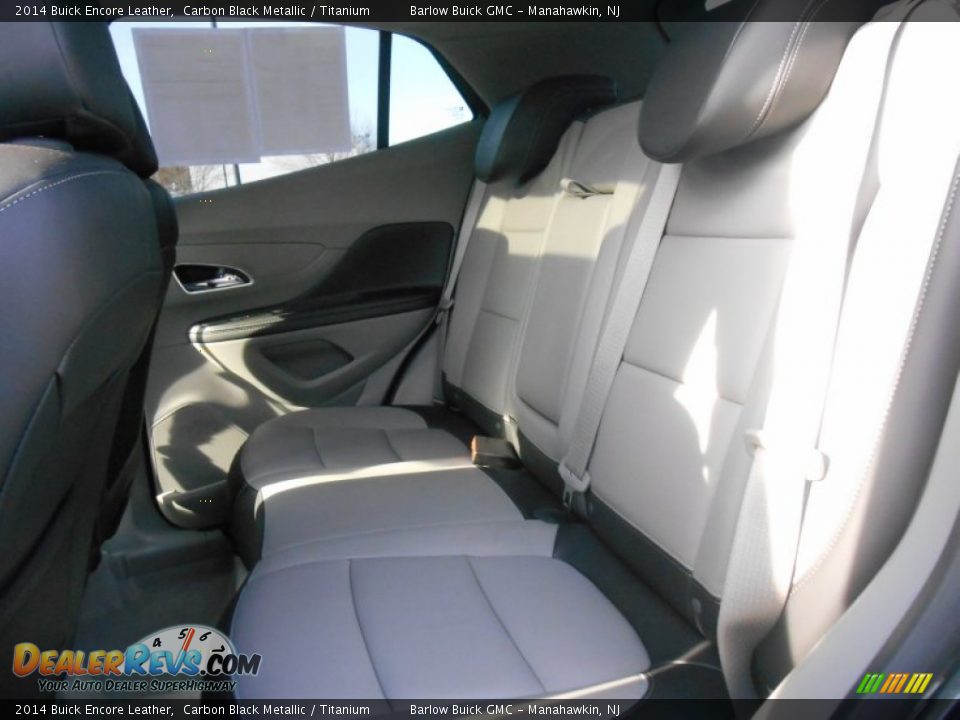 2014 Buick Encore Leather Carbon Black Metallic / Titanium Photo #17