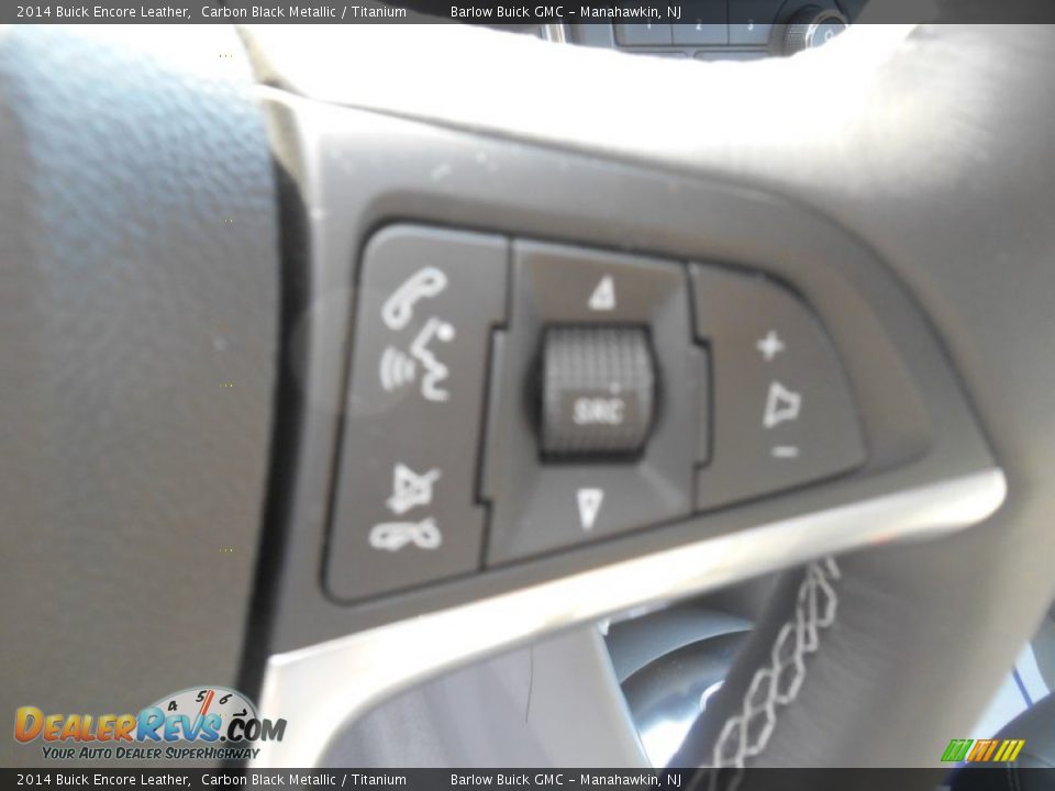 2014 Buick Encore Leather Carbon Black Metallic / Titanium Photo #21