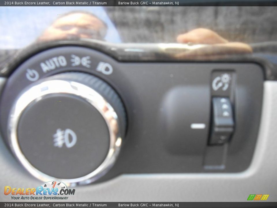 2014 Buick Encore Leather Carbon Black Metallic / Titanium Photo #22