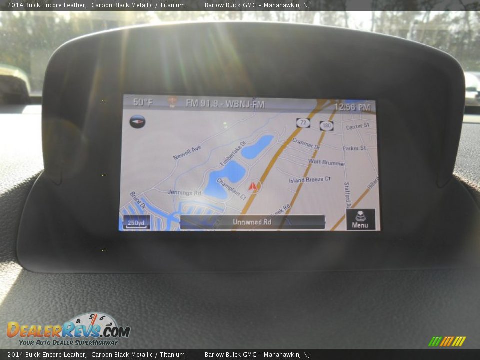 2014 Buick Encore Leather Carbon Black Metallic / Titanium Photo #25