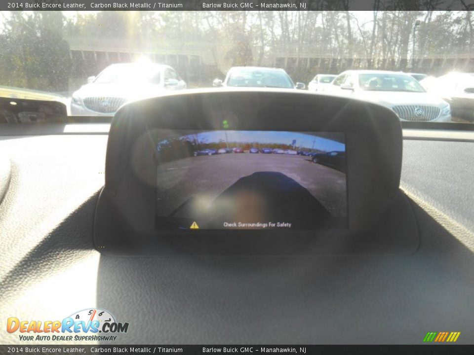 2014 Buick Encore Leather Carbon Black Metallic / Titanium Photo #26