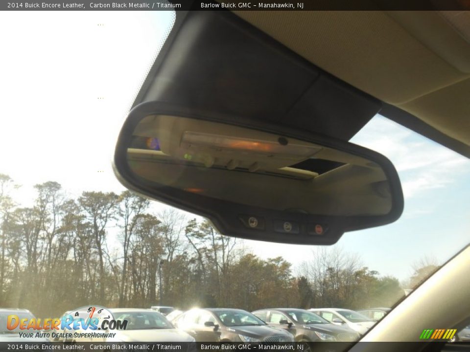 2014 Buick Encore Leather Carbon Black Metallic / Titanium Photo #27