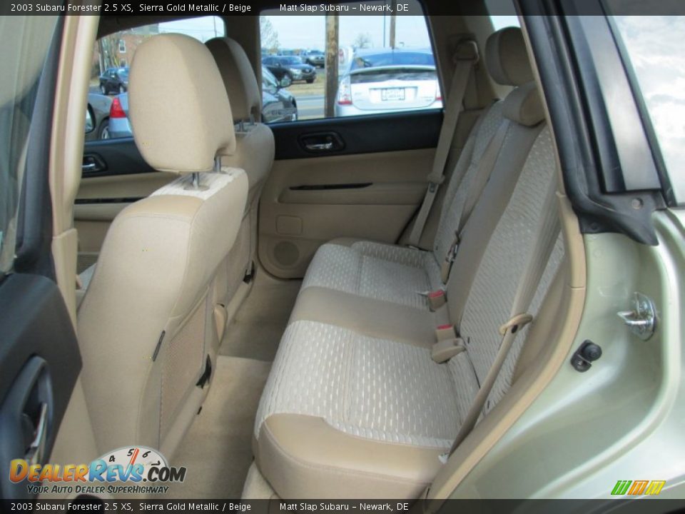 Rear Seat of 2003 Subaru Forester 2.5 XS Photo #20