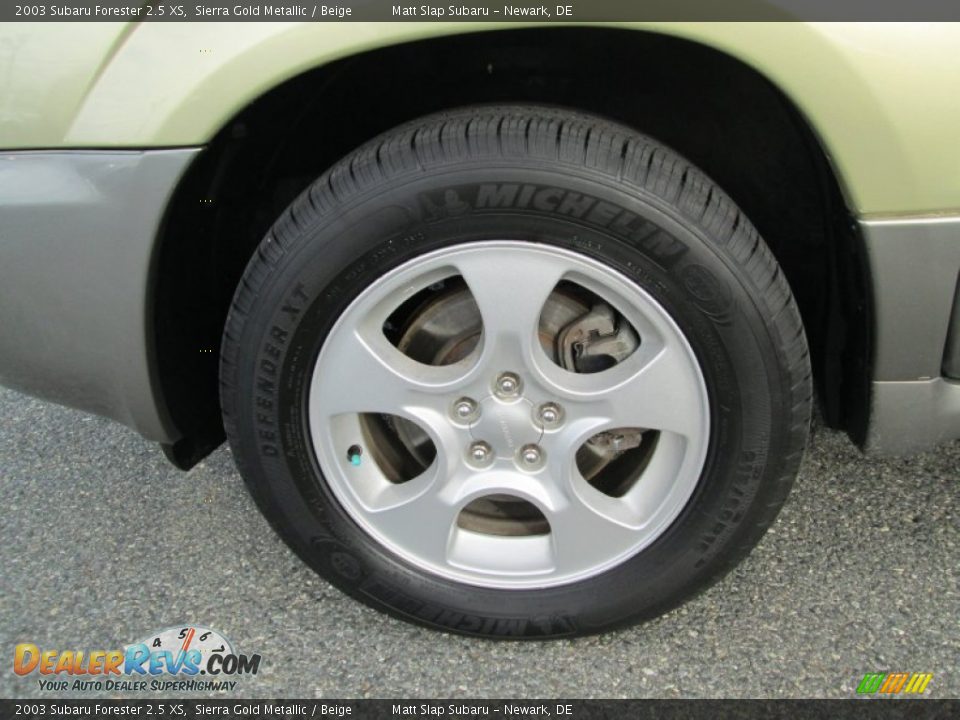 2003 Subaru Forester 2.5 XS Wheel Photo #21