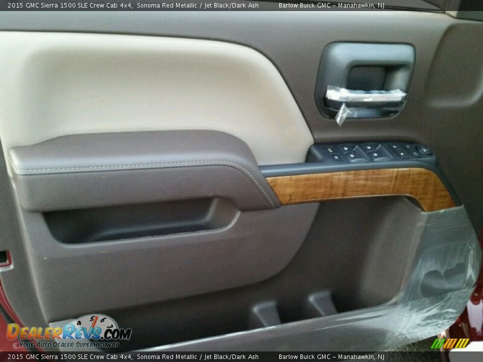 2015 GMC Sierra 1500 SLE Crew Cab 4x4 Sonoma Red Metallic / Jet Black/Dark Ash Photo #8