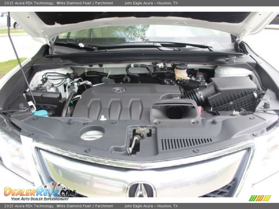 2015 Acura RDX Technology White Diamond Pearl / Parchment Photo #20