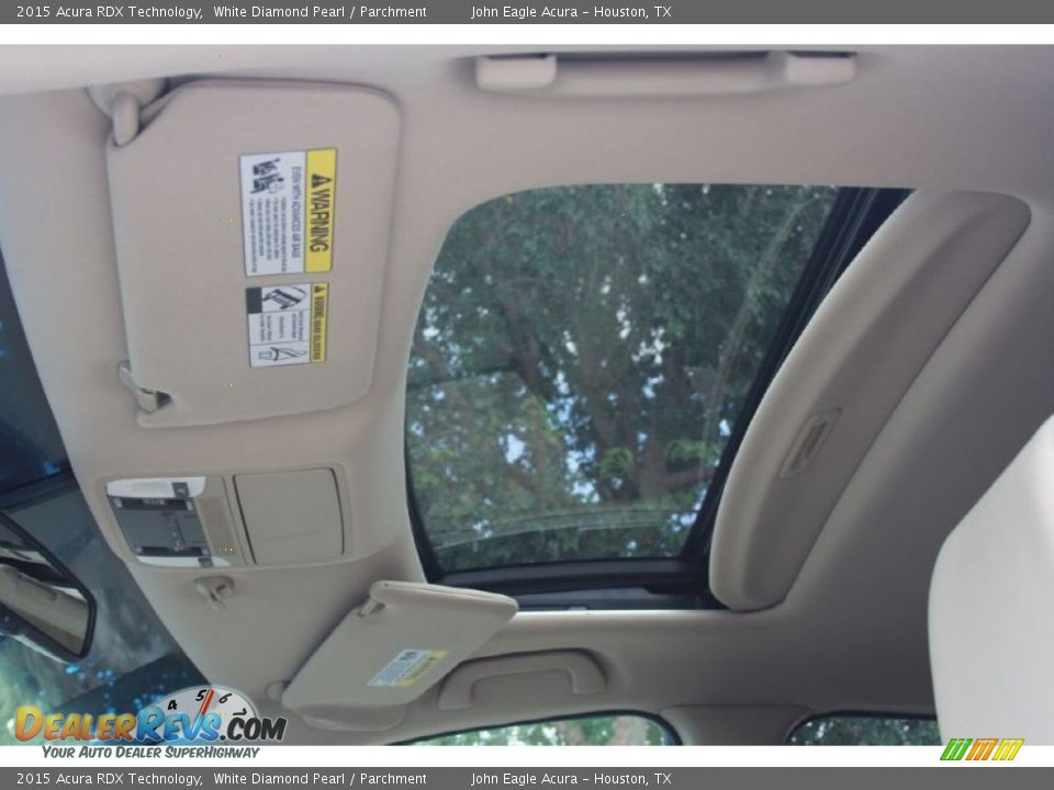2015 Acura RDX Technology White Diamond Pearl / Parchment Photo #23