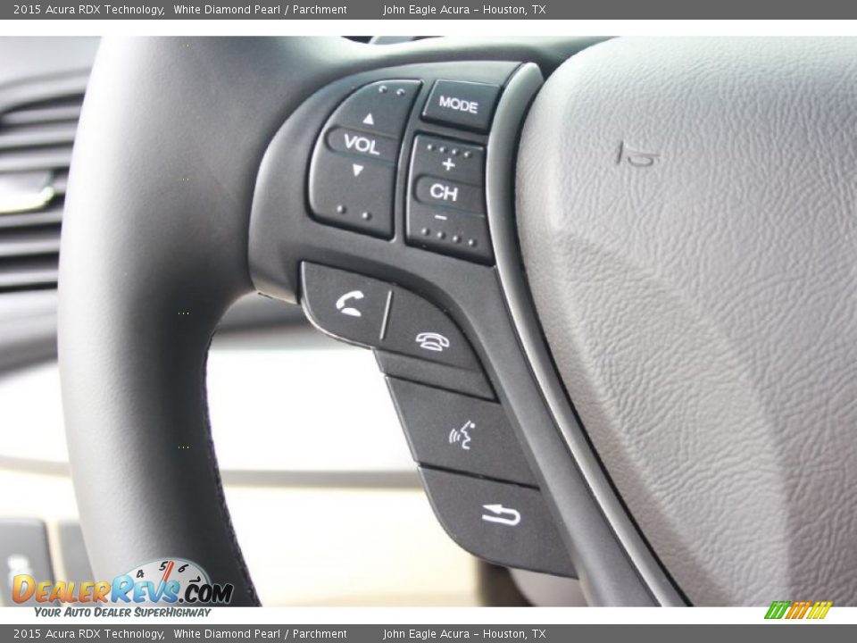 2015 Acura RDX Technology White Diamond Pearl / Parchment Photo #29