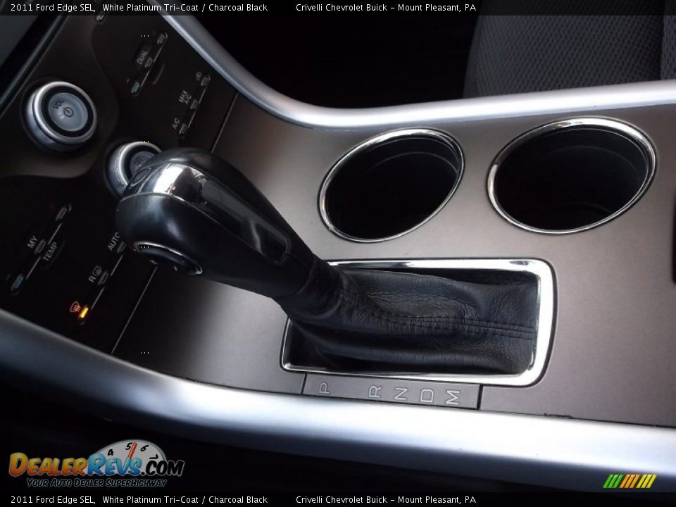 2011 Ford Edge SEL White Platinum Tri-Coat / Charcoal Black Photo #18