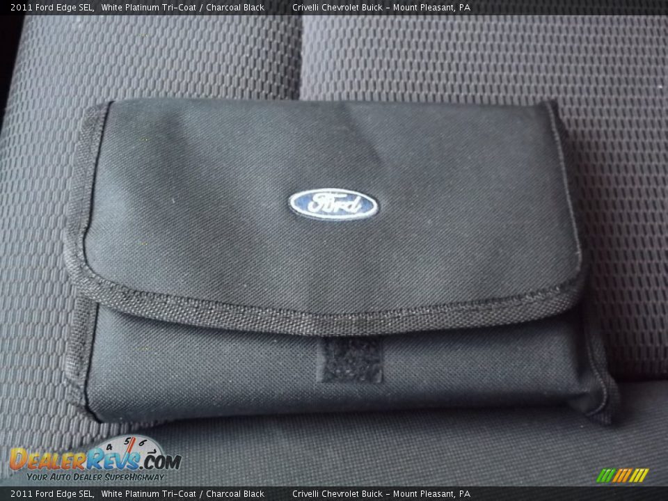 2011 Ford Edge SEL White Platinum Tri-Coat / Charcoal Black Photo #30