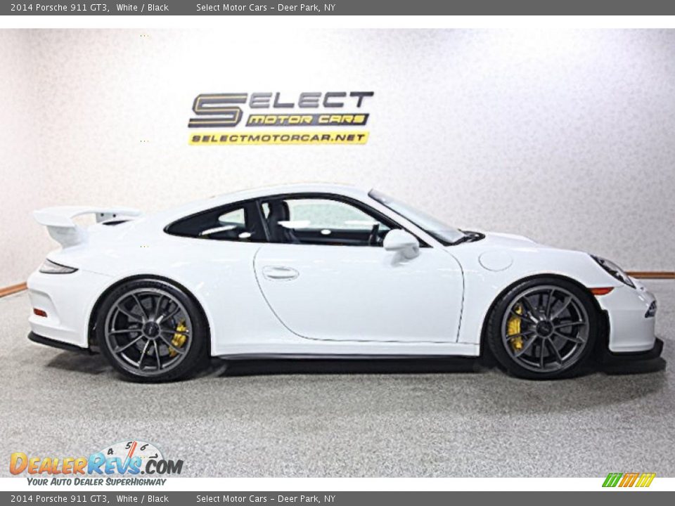 2014 Porsche 911 GT3 White / Black Photo #4