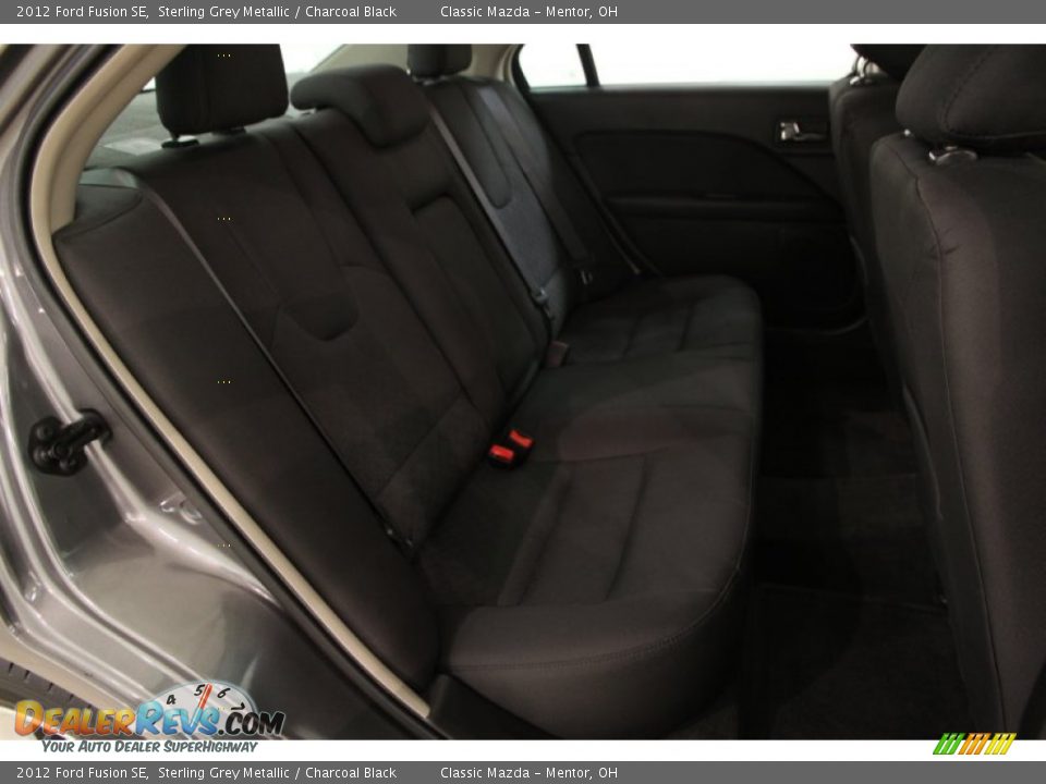 2012 Ford Fusion SE Sterling Grey Metallic / Charcoal Black Photo #11