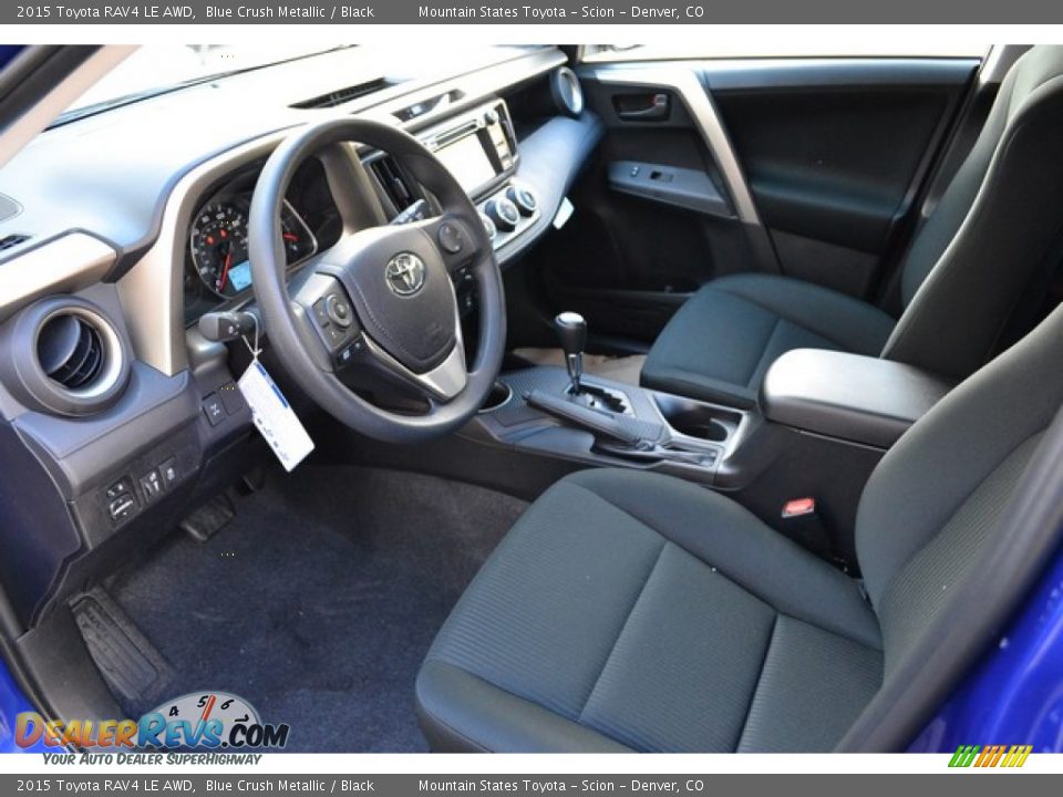 2015 Toyota RAV4 LE AWD Blue Crush Metallic / Black Photo #5