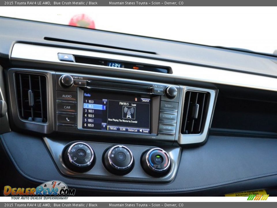 2015 Toyota RAV4 LE AWD Blue Crush Metallic / Black Photo #6