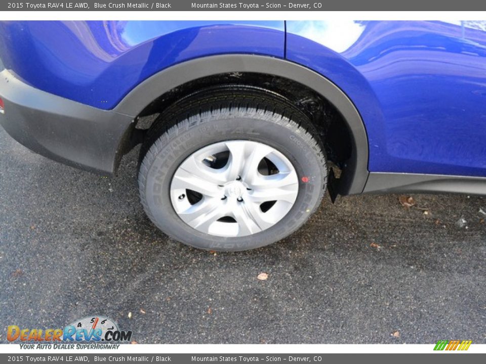 2015 Toyota RAV4 LE AWD Blue Crush Metallic / Black Photo #9