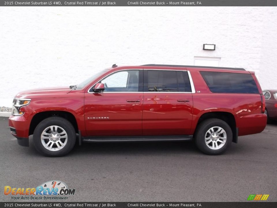 Crystal Red Tintcoat 2015 Chevrolet Suburban LS 4WD Photo #2