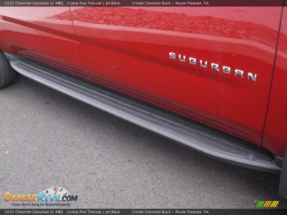 2015 Chevrolet Suburban LS 4WD Crystal Red Tintcoat / Jet Black Photo #6