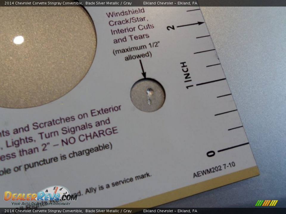 2014 Chevrolet Corvette Stingray Convertible Blade Silver Metallic / Gray Photo #35