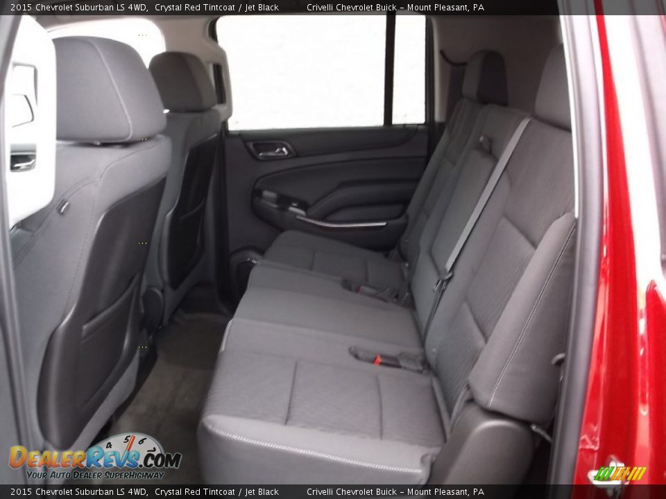 2015 Chevrolet Suburban LS 4WD Crystal Red Tintcoat / Jet Black Photo #20