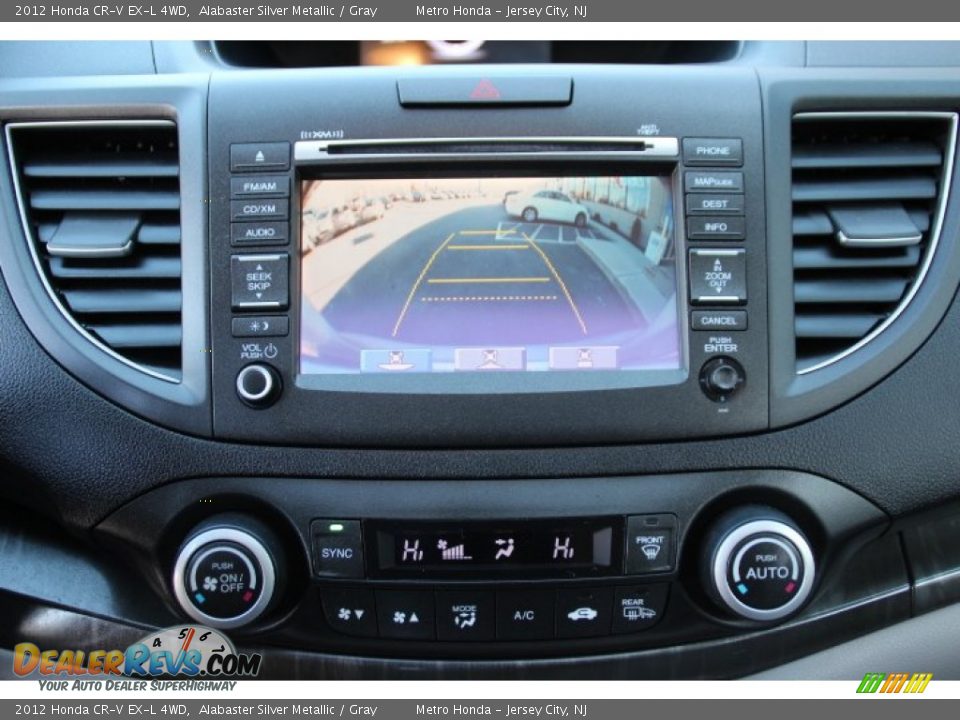 2012 Honda CR-V EX-L 4WD Alabaster Silver Metallic / Gray Photo #20