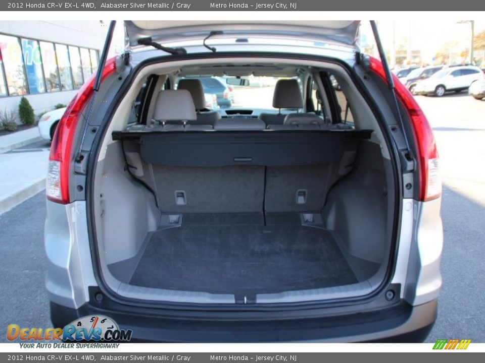 2012 Honda CR-V EX-L 4WD Alabaster Silver Metallic / Gray Photo #22