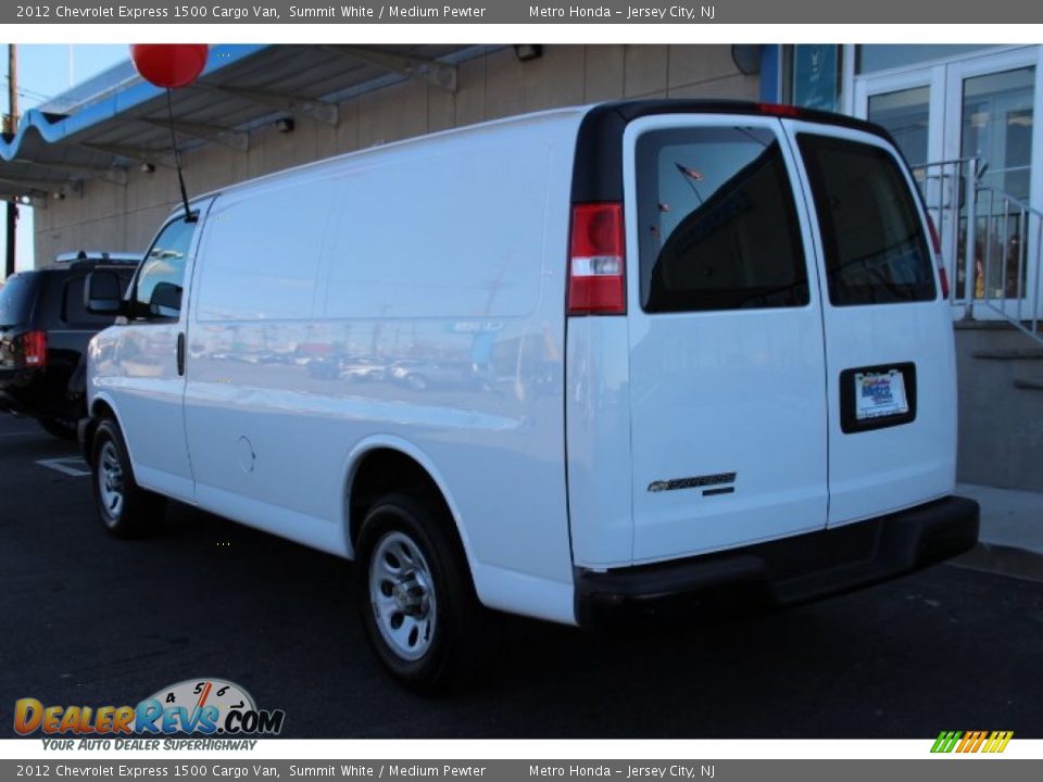 2012 Chevrolet Express 1500 Cargo Van Summit White / Medium Pewter Photo #7