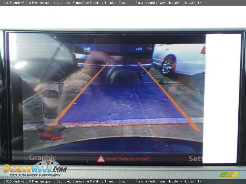 2015 Audi A3 2.0 Prestige quattro Cabriolet Scuba Blue Metallic / Titanium Gray Photo #15