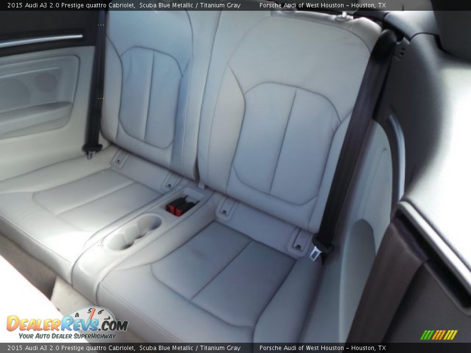 2015 Audi A3 2.0 Prestige quattro Cabriolet Scuba Blue Metallic / Titanium Gray Photo #20