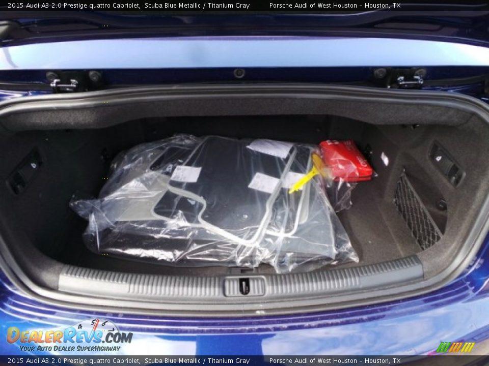 2015 Audi A3 2.0 Prestige quattro Cabriolet Scuba Blue Metallic / Titanium Gray Photo #21