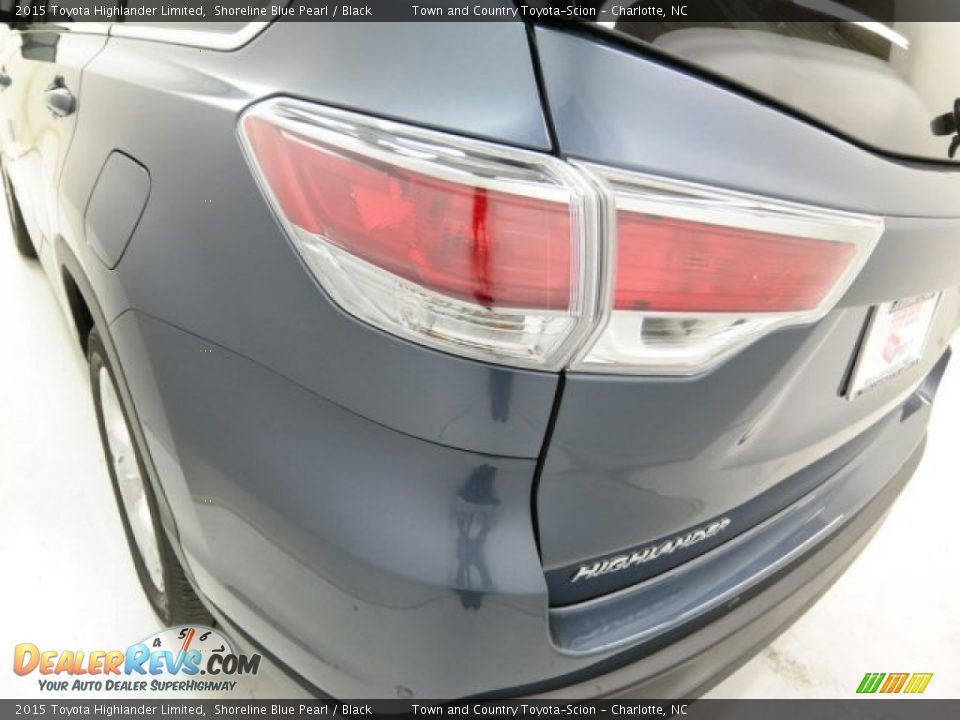 2015 Toyota Highlander Limited Shoreline Blue Pearl / Black Photo #10