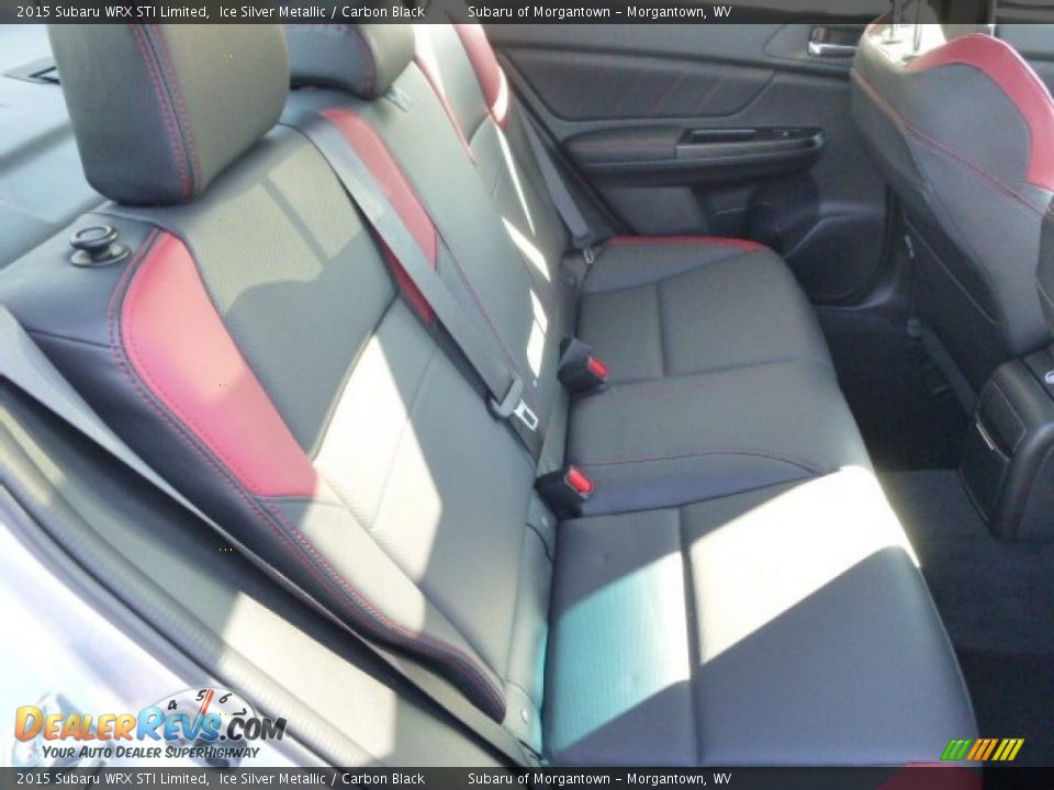 Rear Seat of 2015 Subaru WRX STI Limited Photo #13