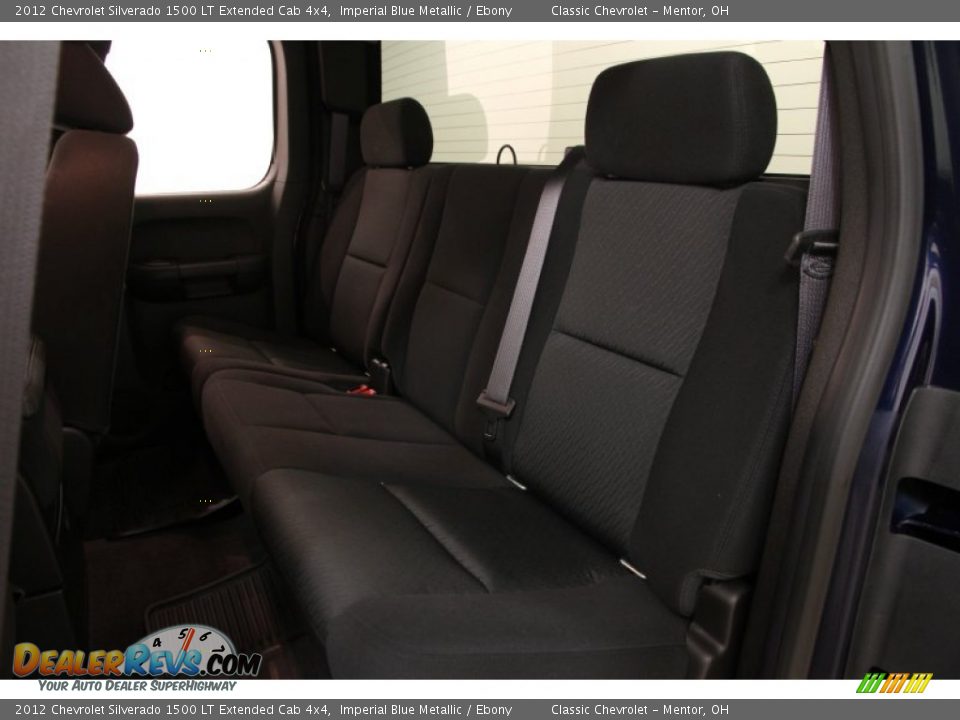 2012 Chevrolet Silverado 1500 LT Extended Cab 4x4 Imperial Blue Metallic / Ebony Photo #11