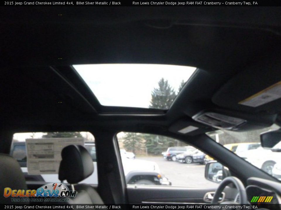 2015 Jeep Grand Cherokee Limited 4x4 Billet Silver Metallic / Black Photo #12