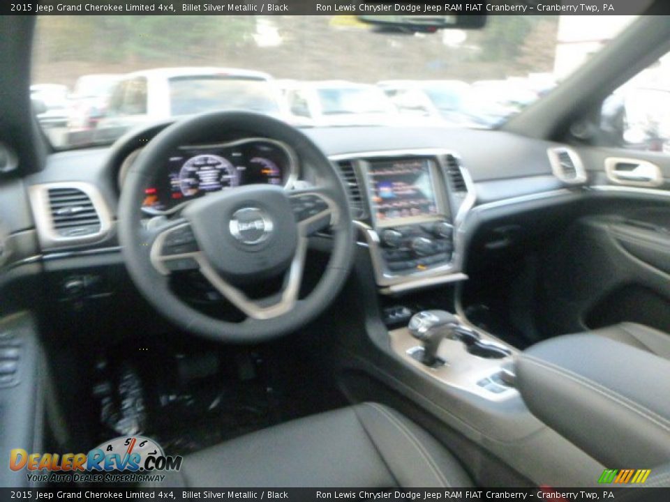 2015 Jeep Grand Cherokee Limited 4x4 Billet Silver Metallic / Black Photo #15